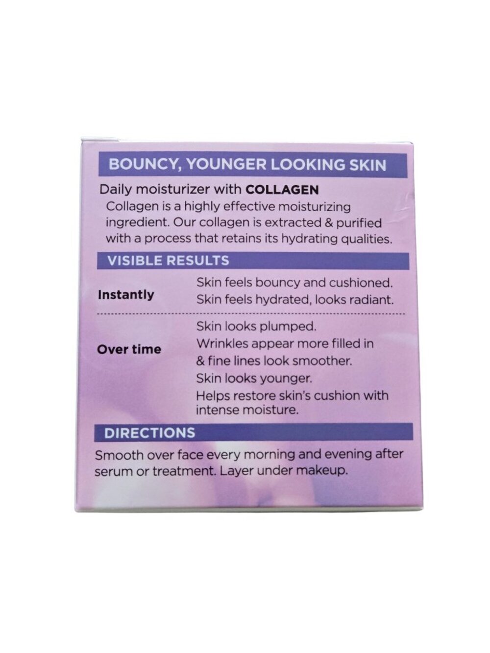 NIP | Set of 2 L'Oreal Collagen Moisture Filler Daily Moisturizer 1.7 oz - Picture 2 of 4